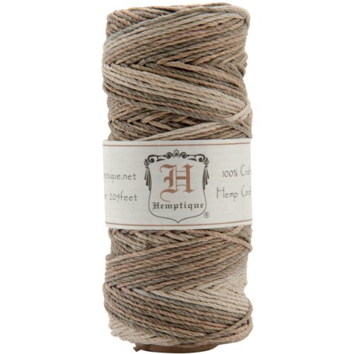 Hemptique Hanf Bunte Kordel Spule 9,1ÃÂÃÂ kg 205ÃÂÃÂ '-Earthy, andere, Mehrfarbig